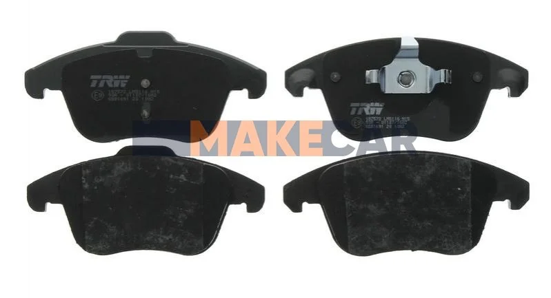 <strong>Гальмівні колодки перед. Citroen C4 Picasso 06-/Peugeot 5008 09- (ATE) TRW GDB1691 (фото 1)</strong>