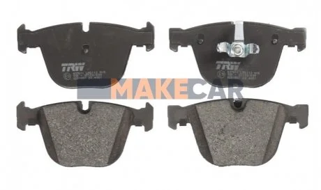 Гальмівні колодки зад. BMW 5(F07)/ 7(F01) 08- (teves) для BMW TRW GDB1857 фото товару