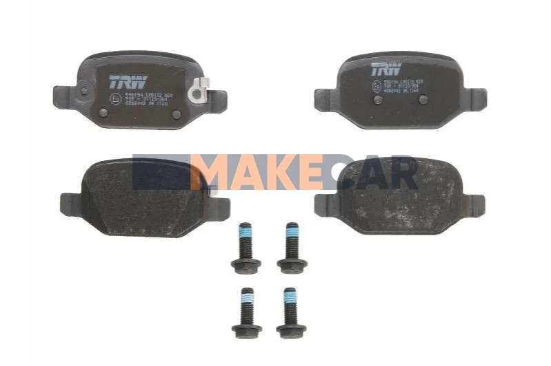 <strong>Комплект тормозных колодок, дисковый тормоз TRW GDB2002 (фото 1)</strong>