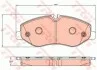 <strong>Комплект гальмівних колодок, дискове гальмо TRW GDB2103 (фото 1)</strong>