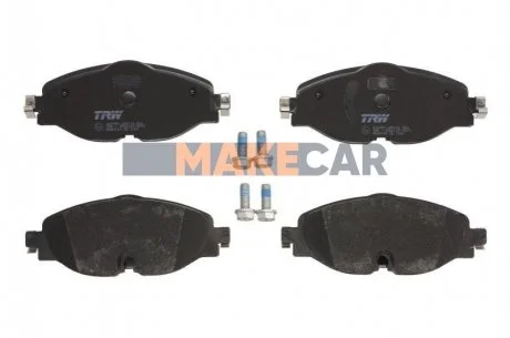 Гальмівні колодки дискові для Volkswagen, Skoda, Audi TRW GDB2143 фото товару