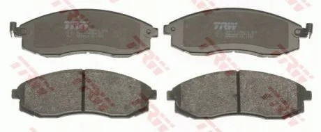 Комплект гальмівних колодок з 4 шт. дисків для Nissan, Mitsubishi TRW GDB3124 фото товару