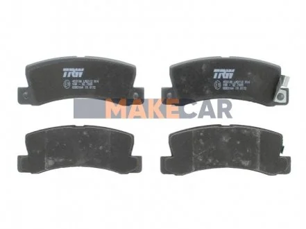 Гальмівні колодки зад. Camry/Corolla/RX 86-06 для TRW GDB3164 фото товару