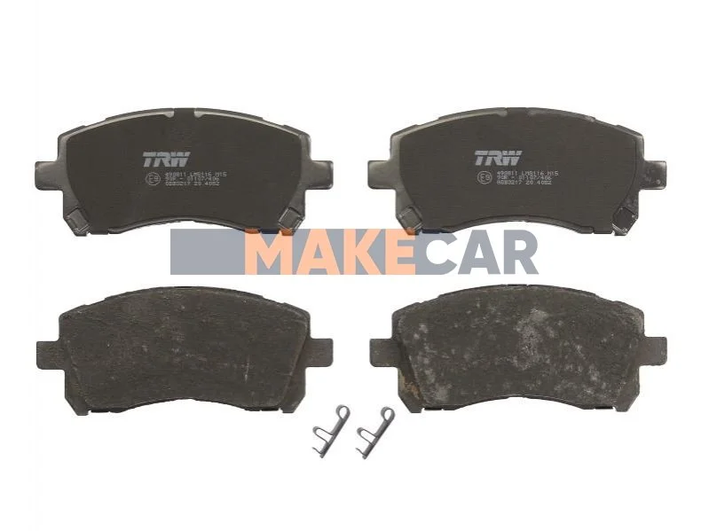 <strong>Комплект гальмівних колодок - дискові TRW GDB3217 (фото 1)</strong>