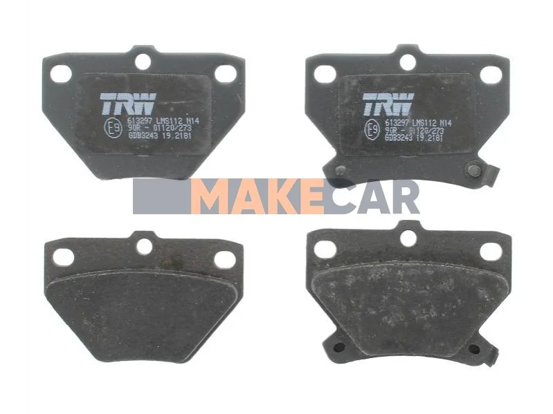 <strong>Комплект гальмівних колодок з 4 шт. дисків TRW GDB3243 (фото 1)</strong>
