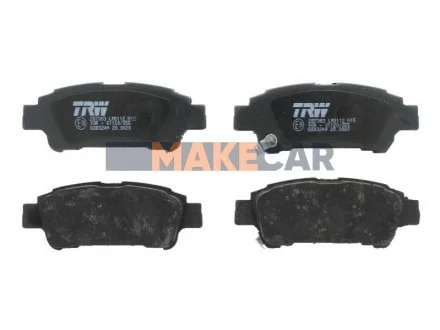 Гальмівні колодки для Toyota TRW GDB3249 фото товару