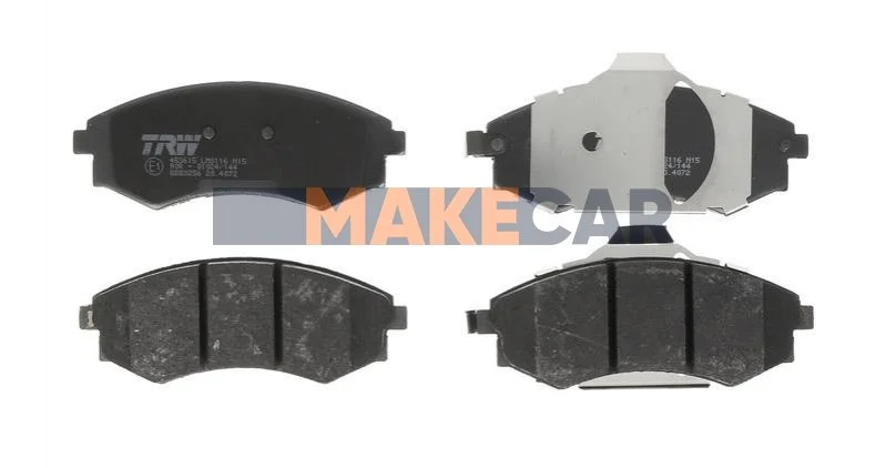 <strong>Колодки гальмові дискові передні Hyundai Sonata (NF) 2.4I 04.11-/Kia Magentis II 05.10- TRW GDB3256 (фото 1)</strong>