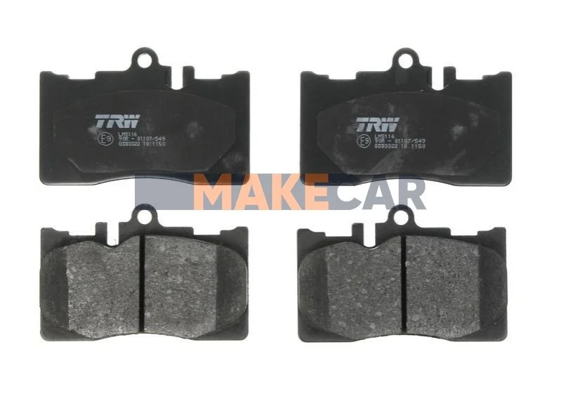 <strong>Комплект гальмівних колодок, дискове гальмо TRW GDB3322 (фото 1)</strong>