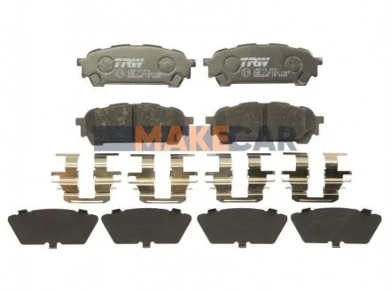 Тормозные колодки для Subaru TRW GDB3395 фото товара