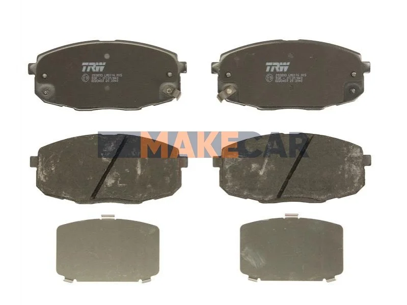 <strong>Комплект гальмівних колодок, дискове гальмо TRW GDB3450 (фото 1)</strong>