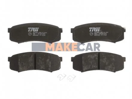 Комплект гальмівних колодок - дискові для Toyota, Mitsubishi TRW GDB3464 фото товару