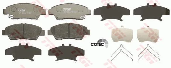 <strong>Гальмівні колодки TRW GDB3493 (фото 1)</strong>
