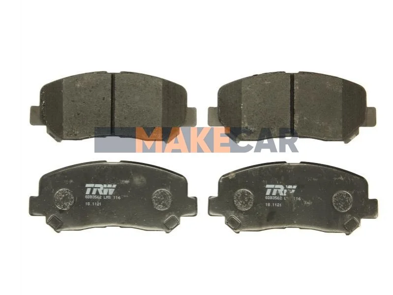 <strong>Комплект гальмівних колодок, дискове гальмо TRW GDB3562 (фото 1)</strong>