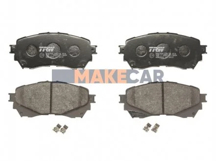 Комплект гальмівних колодок, дискове гальмо для Mazda TRW GDB3580 фото товару