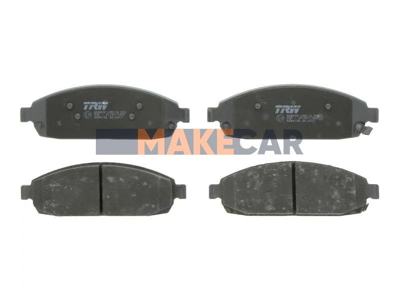 <strong>Комплект гальмівних колодок з 4 шт. дисків TRW GDB4136 (фото 1)</strong>