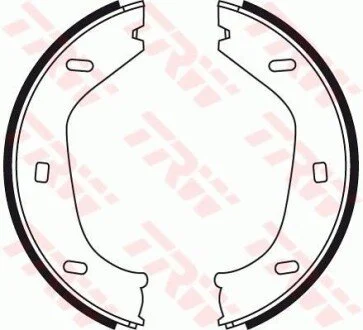 Гальмівні колодки, барабанні для BMW, Alfa Romeo, Alpina TRW GS8219 фото товара
