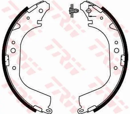 <strong>Колодки тормозные барабанные, комплект TRW GS8502 (фото 1)</strong>