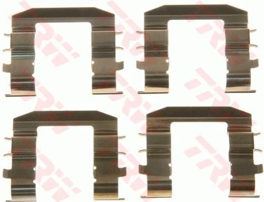 <strong>Монтажний к-кт гальмівних колодок TRW PFK558 (фото 1)</strong>