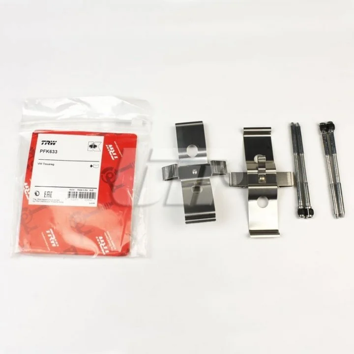 <strong>Комплектуючі, колодки дискового гальма TRW PFK633 (фото 1)</strong>