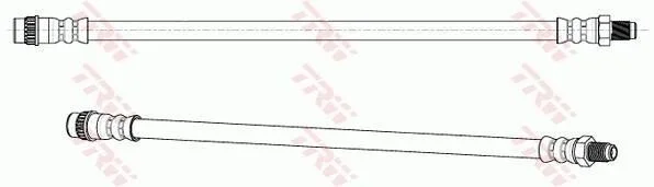 <strong>Гальмівний шланг TRW PHA243 (фото 1)</strong>