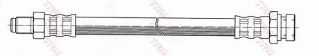 Гальмівний шланг для Mitsubishi TRW PHB142 фото товару