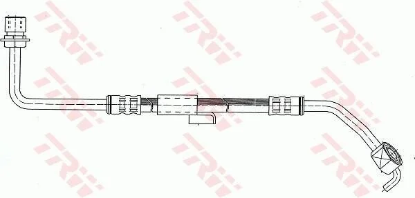 <strong>Тормозной шланг TRW PHD248 (фото 1)</strong>