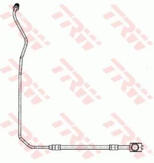 Гальмівний шланг для Volkswagen, Audi, Skoda TRW PHD944 фото товару