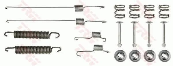 <strong>Монтажний набір гальмівної колодки (AKEBONO) DAIHATSU CUORE VI, CUORE VII, MATERIA, SIRION SUBARU JUSTY IV 0.7-1.5LPG 05.03- TRW SFK414 (фото 1)</strong>