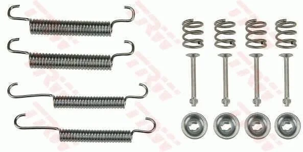 <strong>Монтажний набір гальмівної колодки HYUNDAI ACCENT II, I30 KIA CEE\'D, PRO CEE\'D 1.4-2.0LPG 01.00-07.18 TRW SFK428 (фото 1)</strong>