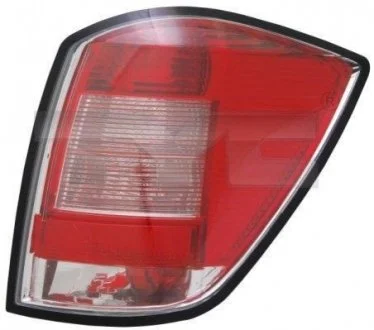 Ліхтар задній Прав (колір повороту білий, колір скла червон) OPEL ASTRA H Універсал 02.07-05.14 для TYC 11-0509-11-2 фото товару
