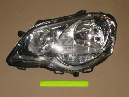 Фара ліва з моторчиком VW Polo (05-) H1/H7 (20-A730-05-2B) для TYC 20A730052B фото товару