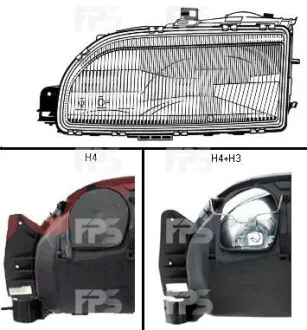 Фара передня для Ford TYC FP 2551 R2-T фото товару