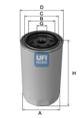 Масляный фильтр UFI 23.102.00 (фото 1)