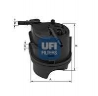 Топливный фильтр UFI 24.015.00