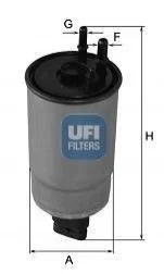 Паливний фільтр для UFI 24.110.00 фото товару