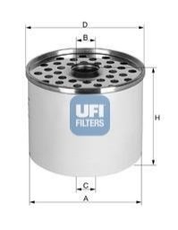 Топливный фильтр UFI 24.361.00 (фото 1)