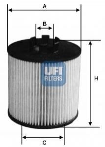 Масляний фільтр UFI 25.047.00 (фото 1)