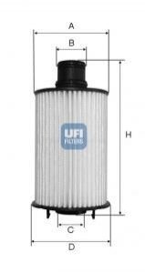 Масляный фильтр UFI 25.073.02 (фото 1)