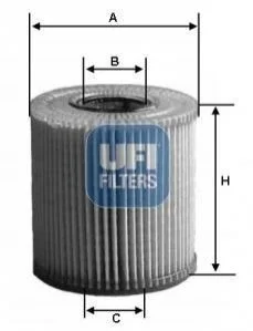 Фільтр масляний для UFI 25.115.00 фото товару