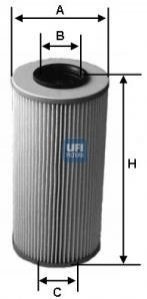Масляный фильтр UFI 25.583.00 (фото 1)