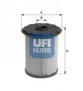Паливний фільтр для UFI 26.693.00 фото товару