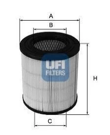 Повітряний фільтр для UFI 27.271.00 фото товару