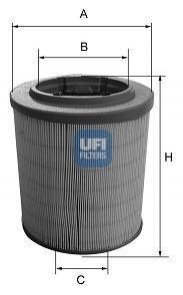 Воздушный фильтр UFI 27.628.00 (фото 1)