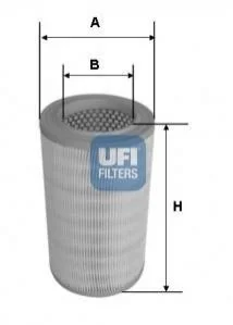 Фільтр повітряний для UFI 27.630.00 фото товару