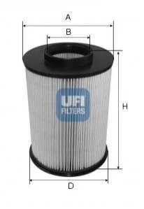 <strong>Повітряний фільтр UFI 27.675.00 (фото 1)</strong>