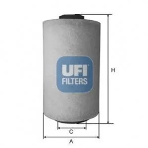 Повітряний фільтр для UFI 27.A53.00 фото товару