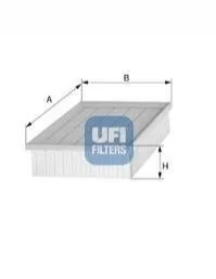 Повітряний фільтр для UFI 30.202.00 фото товару