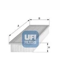 Повітряний фільтр для UFI 30.546.00 фото товару