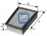 <strong>Повітряний фільтр UFI 30.557.00 (фото 1)</strong>