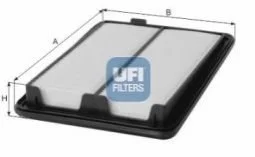 Повітряний фільтр для UFI 30.724.00 фото товару